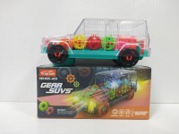 Gear SUVS Transparent gear light off-road vehicle (English color box)