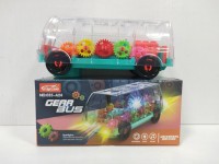 Transparent gear light bus (English color box)