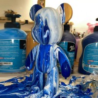 DIY 23CM Fluid Violent Bear