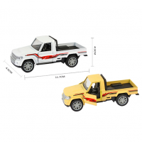 Pickup alloy car pull back to open the door 1:32 painting children’s toy F1135-2