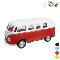 Simulation old car alloy car pull back to open the door 1:32 spray paint children’s toy F1081-3