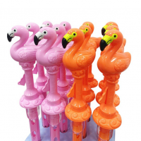 New Flamingo Western Sword with Whistle Bubble Stick Children’s Cartoon Bubble Water Toy