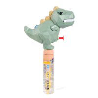 Dinosaur Small Water Gun Bubble Stick Children’s Bubble Water English Packaging