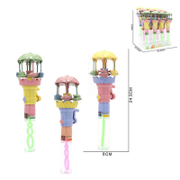 Merry-go-round bubble  package battery children’s bubble water English packaging