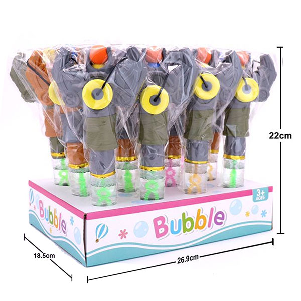 Super Slingshot Bubble Stick Lighting Pack Electric Children’s Bubble Water English Packaging