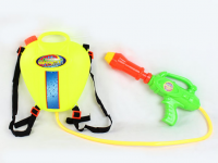 Children’s backpack water gun toy pull-out beach water spray gun 1010A