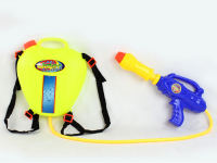 Children’s backpack water gun toy pull-out beach water spray gun 1010A