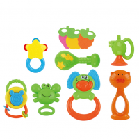 8pcs baby rattle light music children’s toy LT86019