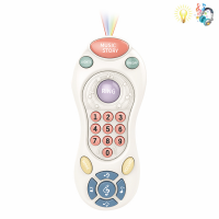 Early Education Remote Control Electric Lighting Music English IC Baby Toys 668-181