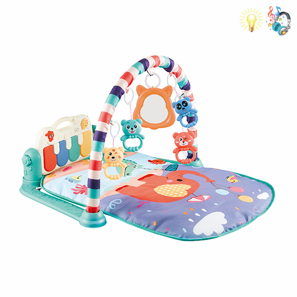 Foot piano combination Lighting music English packaging Baby toys 668-122