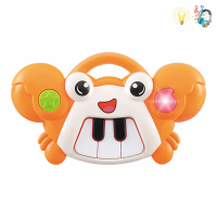 Animal piano cartoon light music English packaging children’s toys