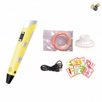 Low temperature 3D printing pen set with USB, battery pack, children’s toys in Russian packaging