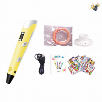 Low temperature unicorn 3D printing pen set with USB, battery pack, Russian packaging children’s toys