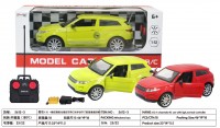 1:12 Four-way simulation aurora remote control car with light manual door open with ordinary remote control