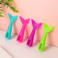 New finger ejection mermaid tail toy stretch sticky finger slingshot novel decompression toy