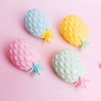 Decompression toy vent pineapple squeeze vent ball pinch happy soft pineapple vent ball funny reduce pinch pinch music toy