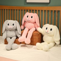 Plush Rabbit Toy for Kids Girls, Stretchable Ears and Legs, Cute 31/39 in Long Legs Doll Gifts Home Table Decorations