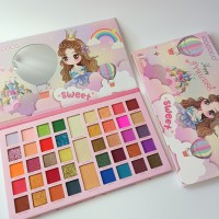 43 color makeup eye shadow palette