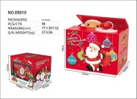 Santa Claus merry christmas color box