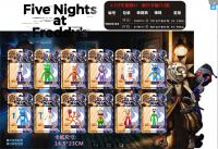 4.5 inch Midnight Bear X1 five nights at freddy’s bulk WB20483