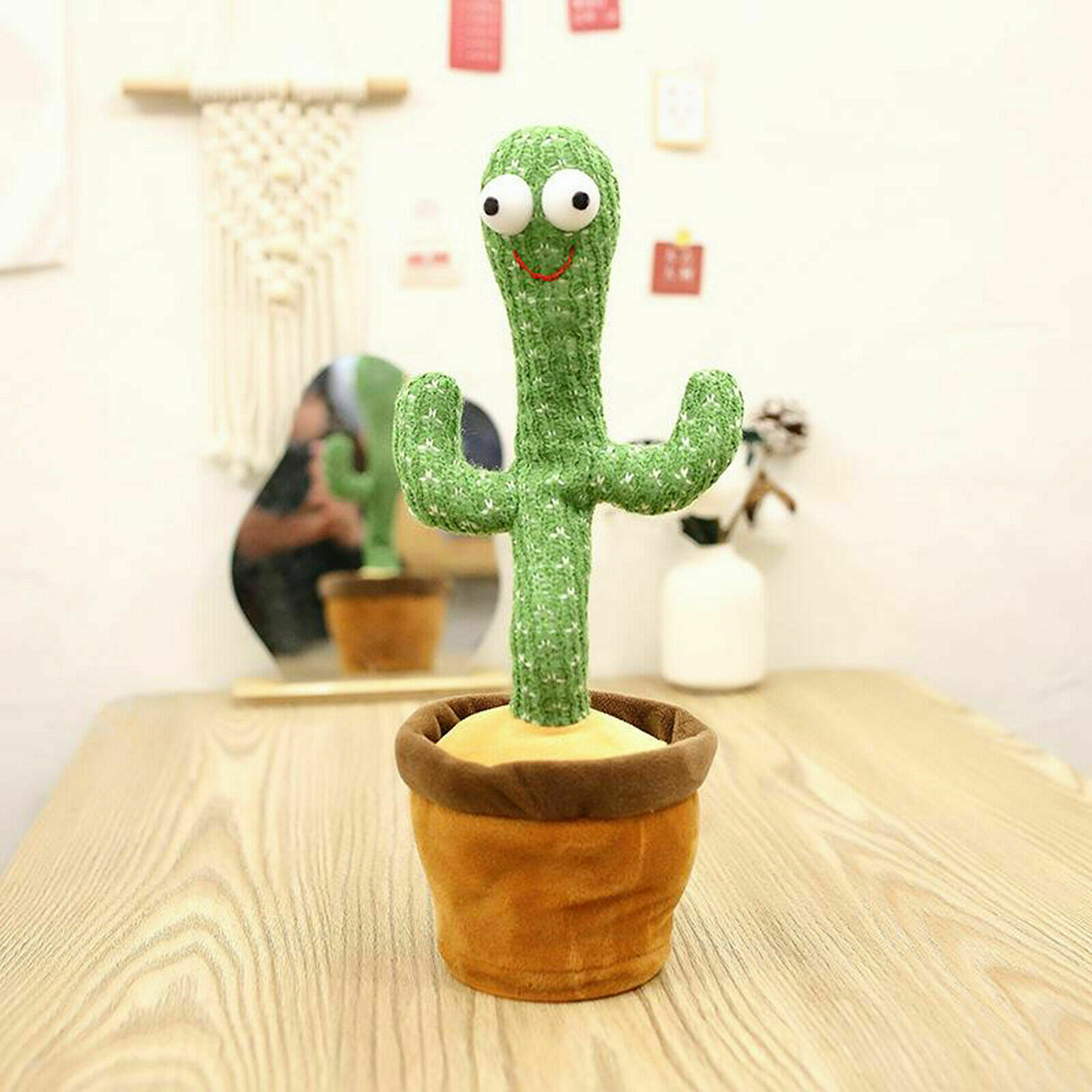 Dancing Cactus sand Toy Electronic Shake Toy With The Dong Plush Cute Dancing toy without Package Box