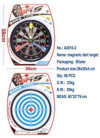 10 inch double blister double-sided magnetic target children’s toys English packaging