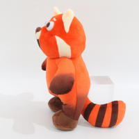 turning red youth deformation mind plush toy cartoon doll raccoon doll red panda doll children’s toys