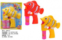 Summer Children’s Bubble Water Toys Cartoon Fish Bubble Gun Children’s Toys English Packaging