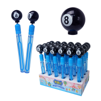 Bubble water 27.5cm billiard bell bubble stick English packaging children’s toys