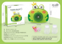 Summer Children’s Bubble Water Toys Bubble Frog Camera Children’s Toys English Packaging