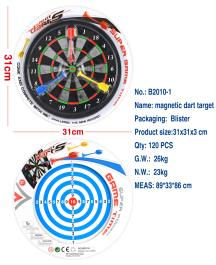 10 inch double-sided magnetic target children’s toys English packaging