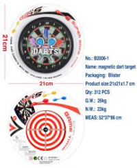 6 inch double-sided magnetic target children’s toys English packaging